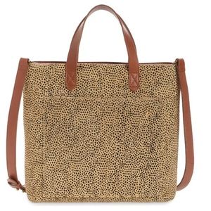 Madewell Leopard print Tote Crossbody Bag
